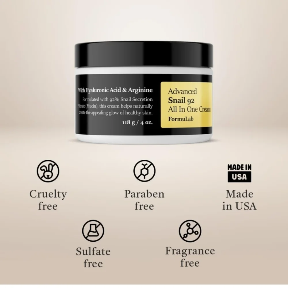 Snail Mucin Moisturizer Face Cream